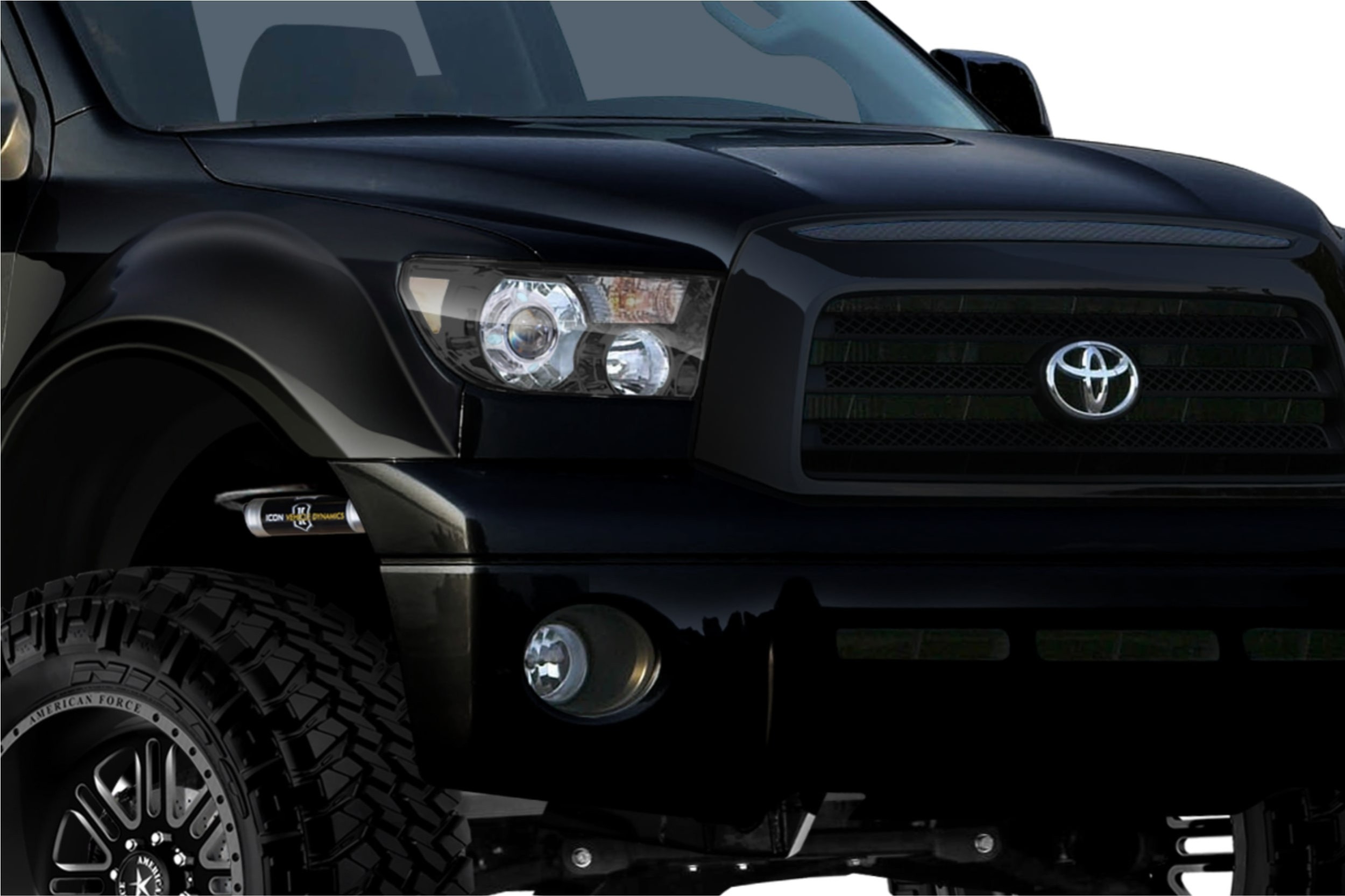 ヘッドライト 07-13 Toyota Tundra 08-14セコイア交換用ブラッククリア